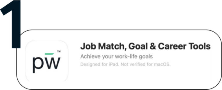job match goal and career jobs